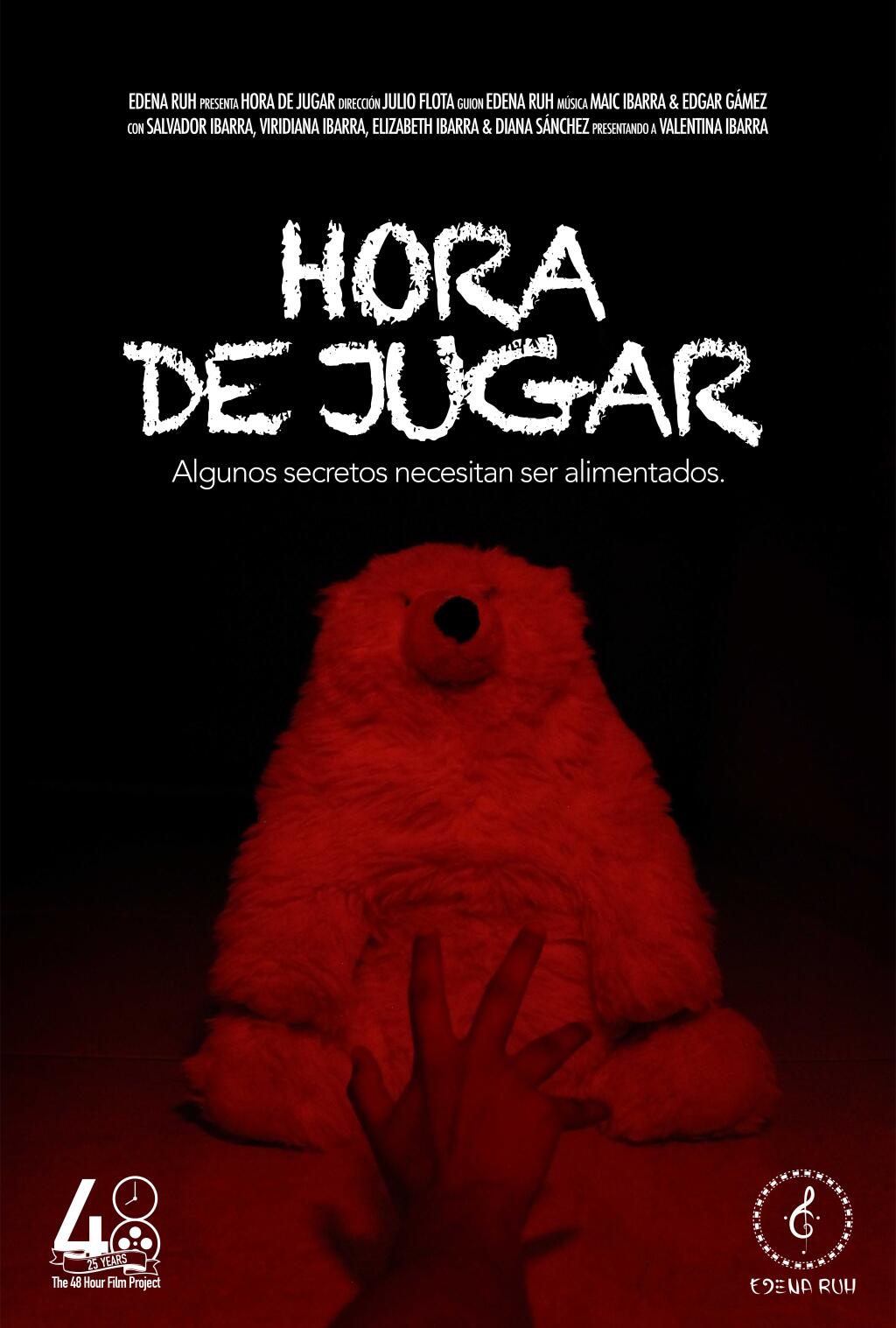 Filmposter for Hora de jugar